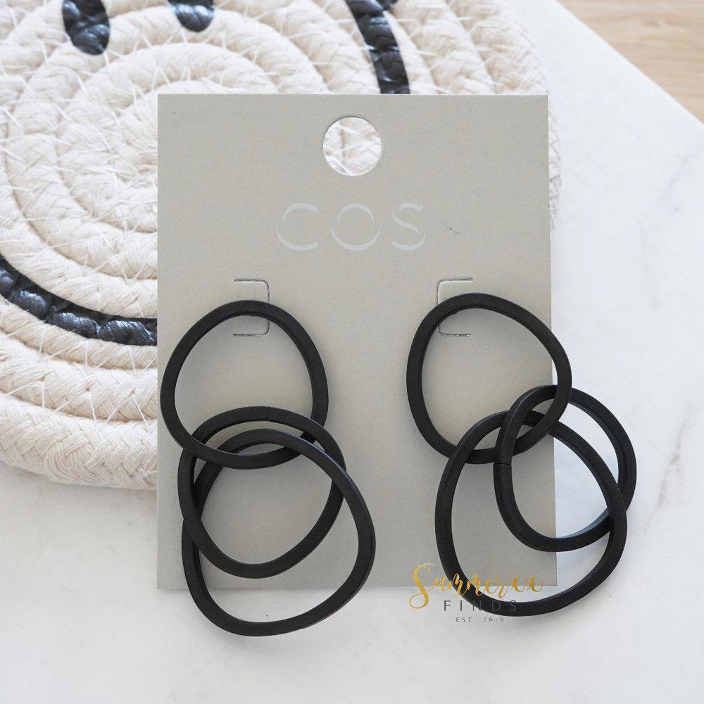 Cos Wire Layered Earrings